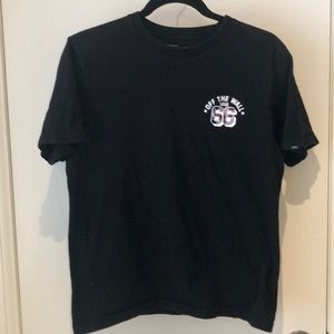 Vans black “off the wall” t-shirt